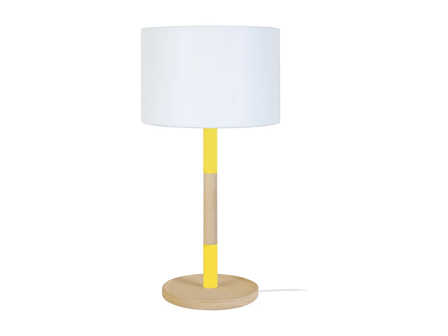 Lámpara de noche TOSEL ,madera,natural ,A16xD13,5xP13,5cm