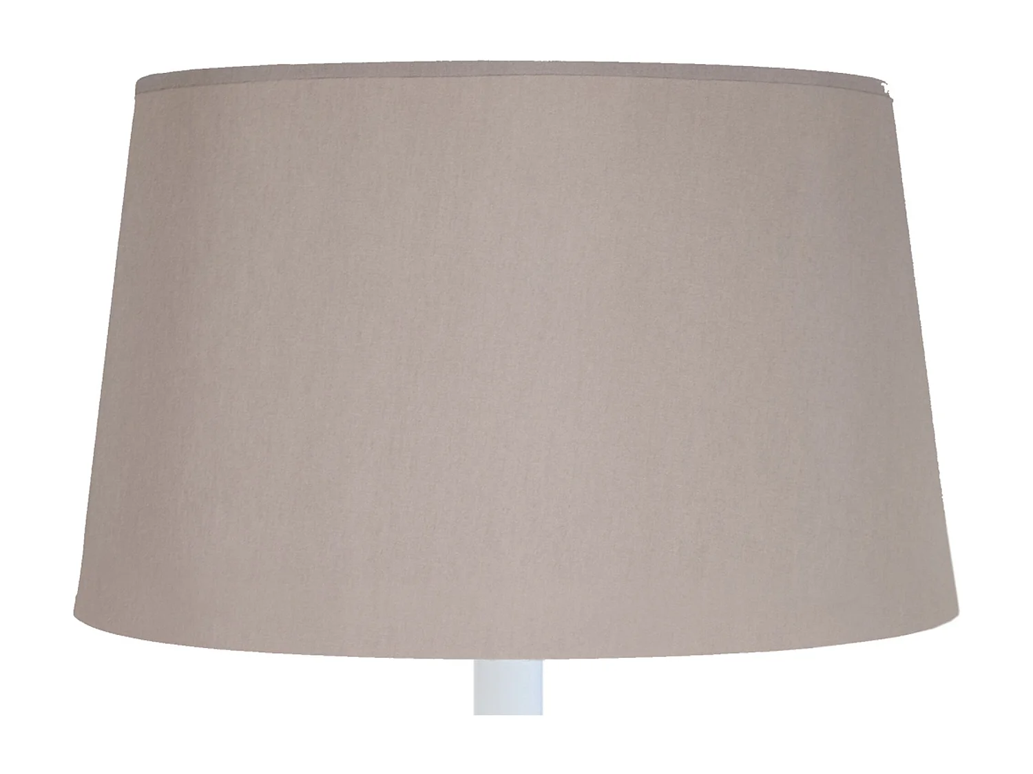 Abajur TOSEL ARHUS tecido tripé taupe D30 x  H54  cm