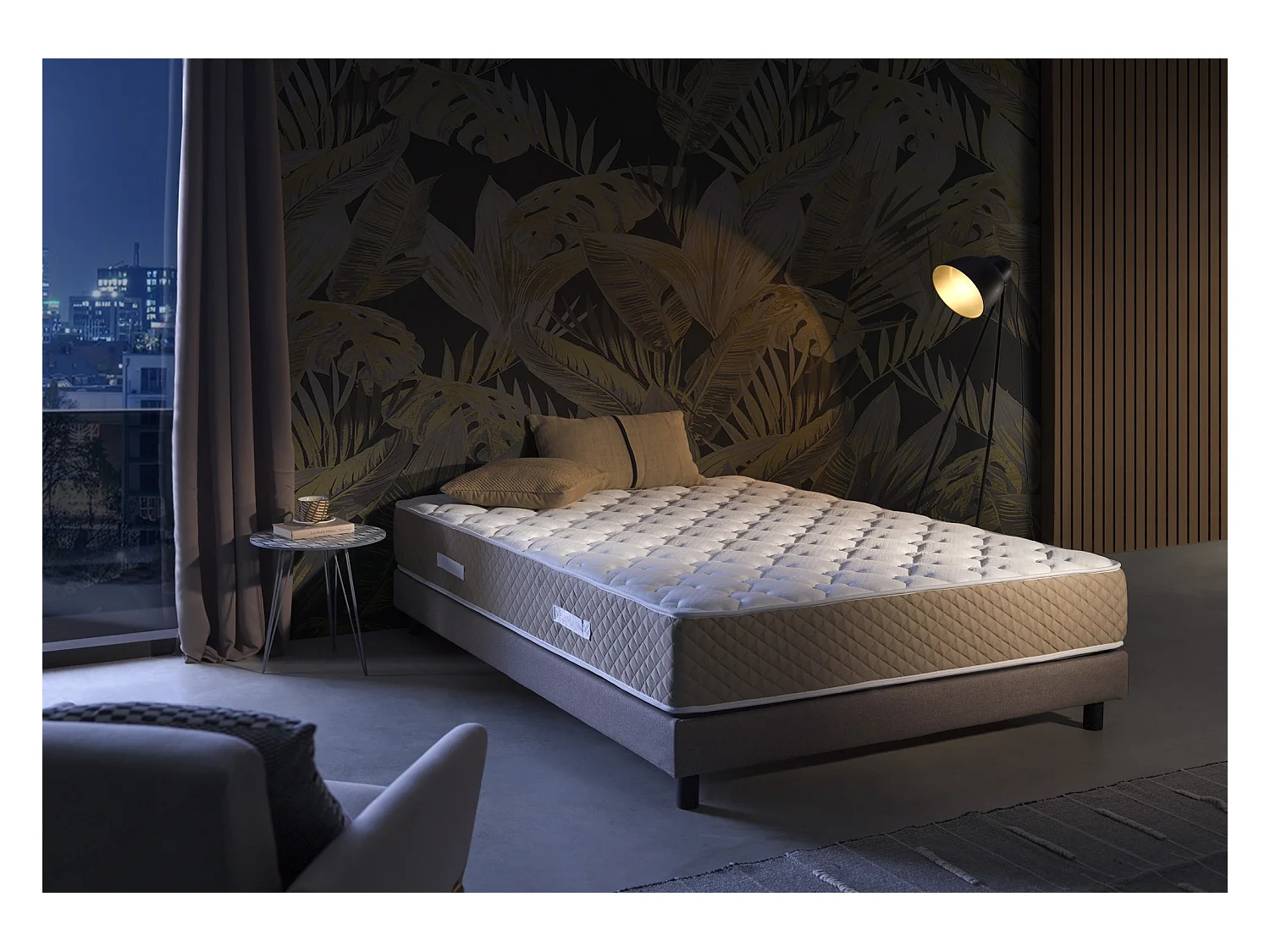 Colchón Viscoelástico Onix 90X190 Altura 27cm +/-2.