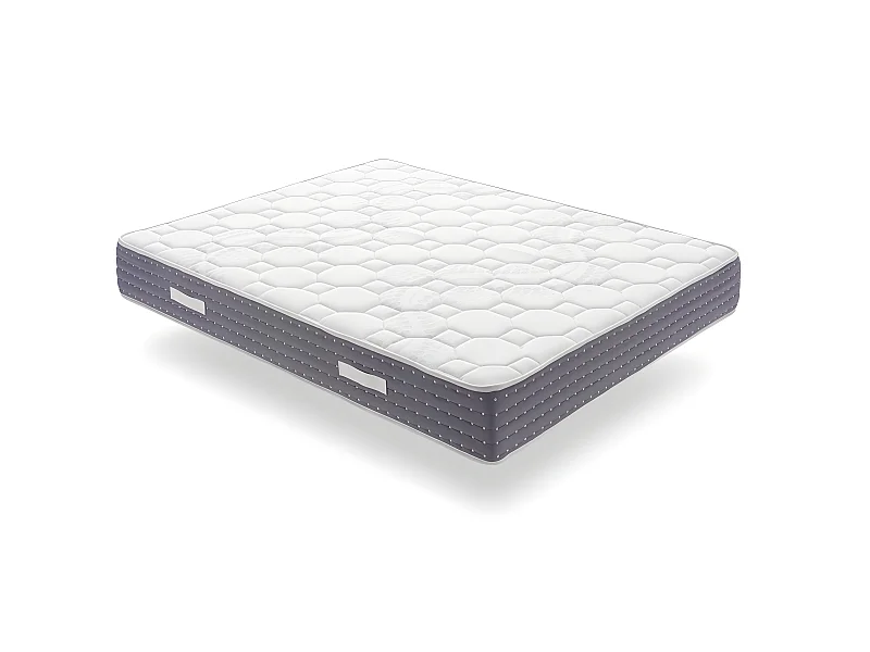 Materasso Visco Spring 140 x 200 Memory Nature Altezza 30cm +/-2 con Visco Gel + Supersoft.