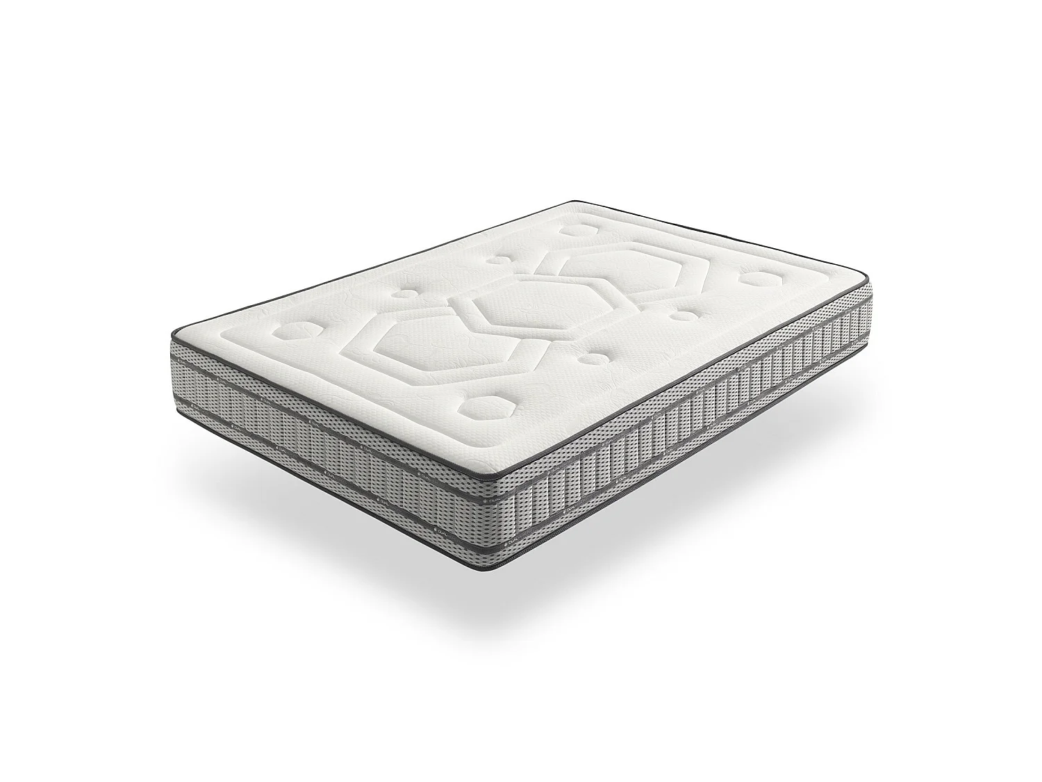 Matelas à ressorts ensachés à mémoire double face 160x200 Hauteur 30 cm +/-2.