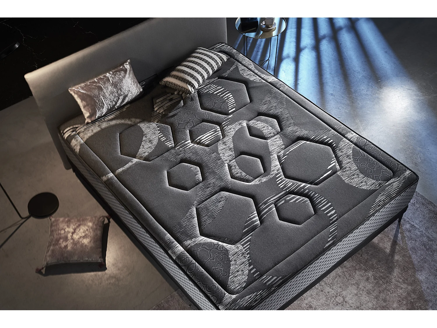 Materasso a Molle Insacchettate 105x180 Graphene Night Comfort Altezza 30+/-2.