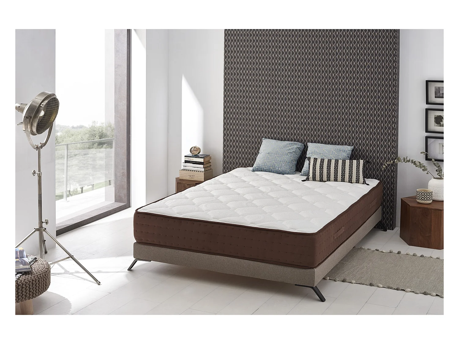 Colchón Visco Imperial Confort 70x190 Altura 30cm +/-2 Visco + Supersoft 5cm