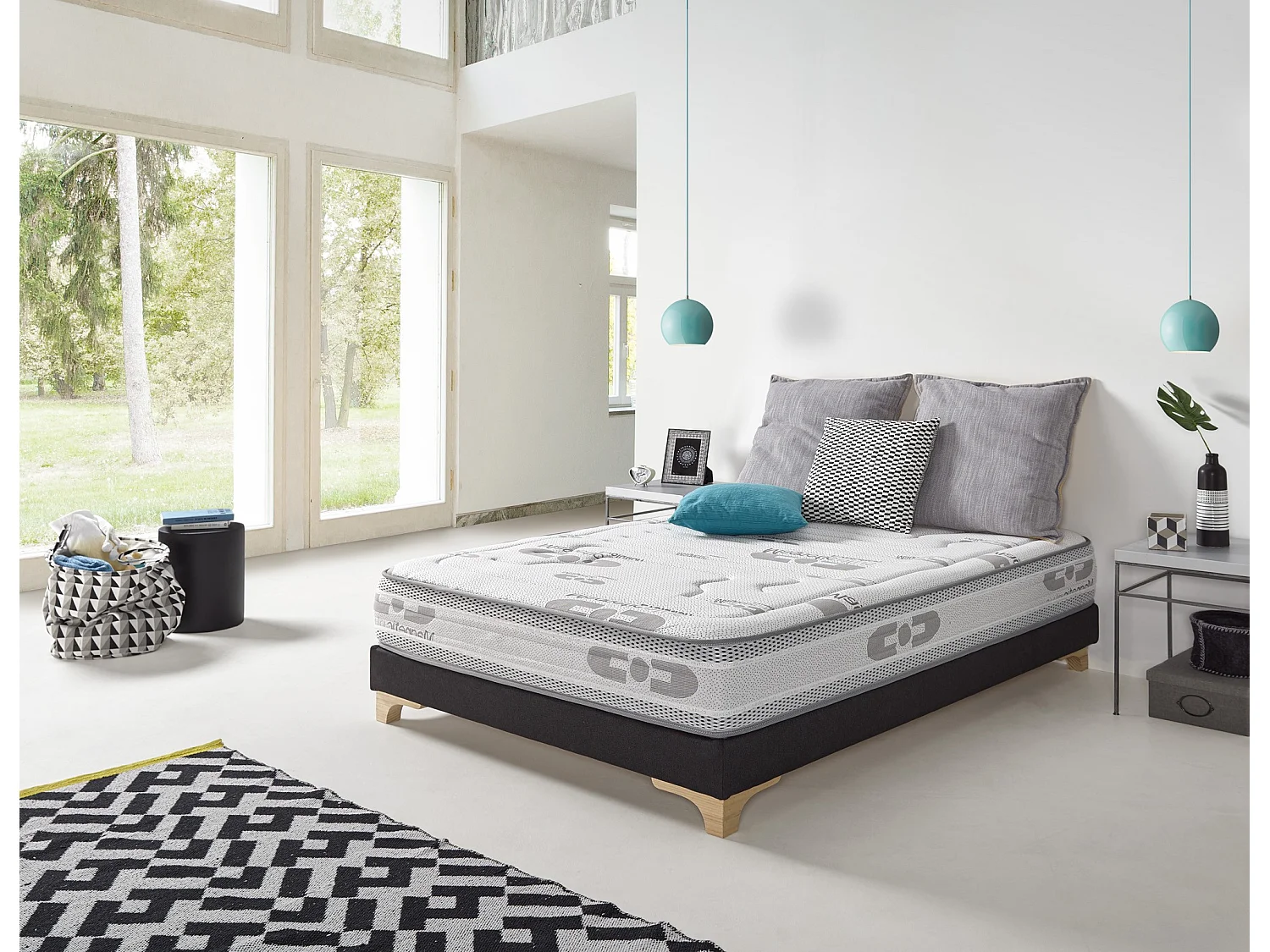 Materasso Memory Foam Magnetic Evolution 120x180 Altezza 27 cm +/-2.