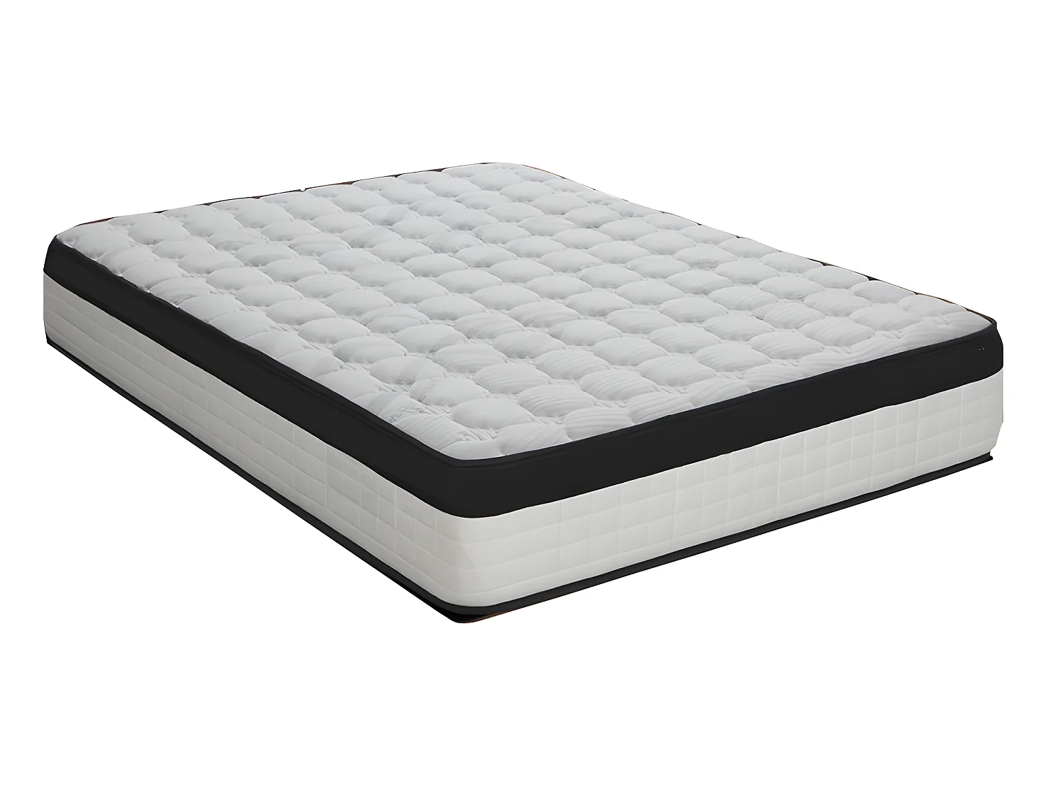 Matelas Antibactérien Visco Carbon 135 x 190 Hauteur 22cm ±2