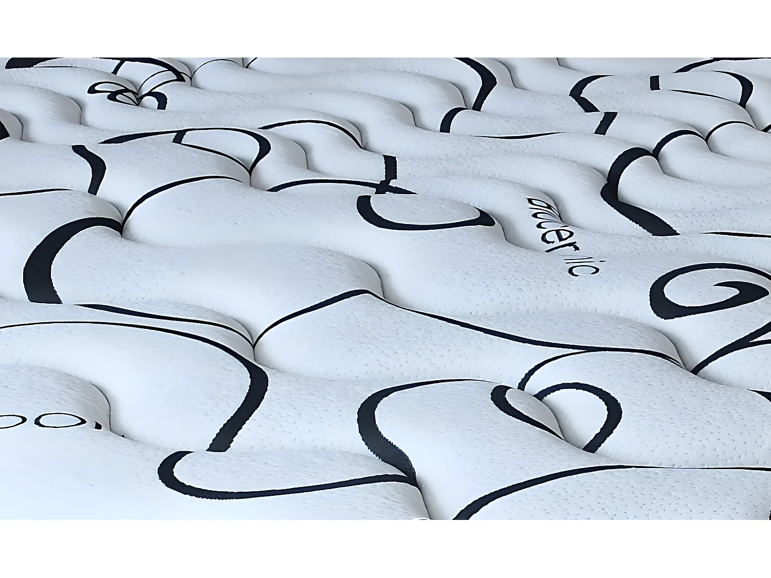 Visco Premium Biokeramik-Matratze 200 x 200 Höhe 27 cm ±2