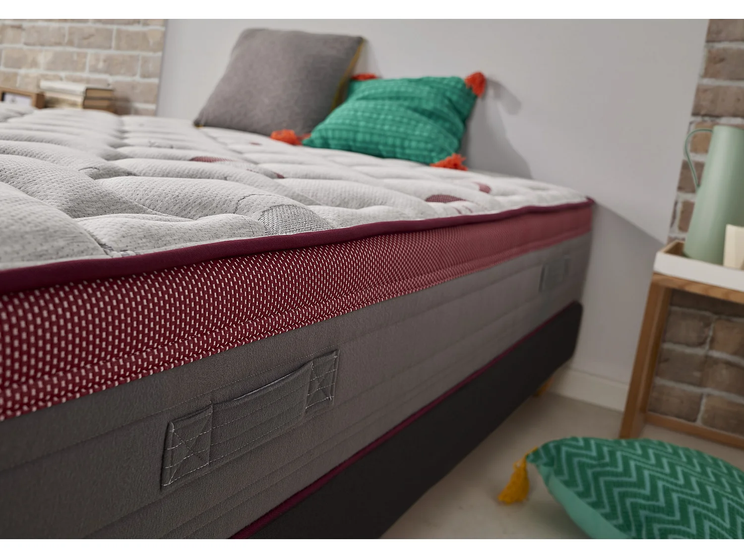 Matelas Visco SoftMoon 90X200 Hauteur 26cm +/-2.
