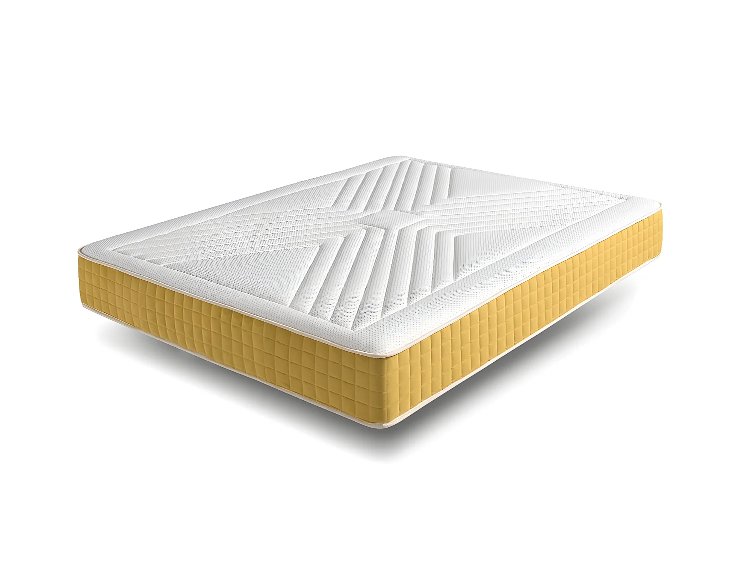 Matelas Viscoélastique Luxe Or 160x180 Hauteur 21cm ±2