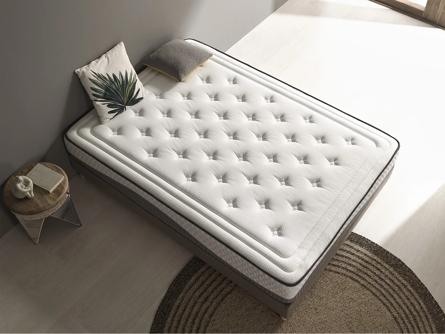 Matelas à mémoire de forme 140x200cm Clean Plus Hauteur 28cm +/-2