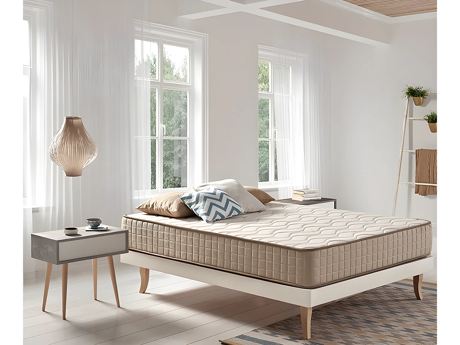 Colchón Visco Luxury ECO Tencel Ignifugo 140x200 20cm ±2