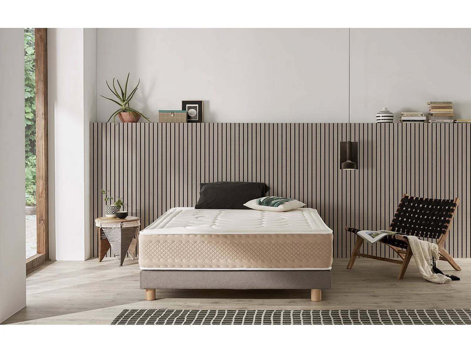 Matelas viscoélastique 160x180 Charlotte Dream 30 cm +/-2 Moyenne-Haute Fermeté.