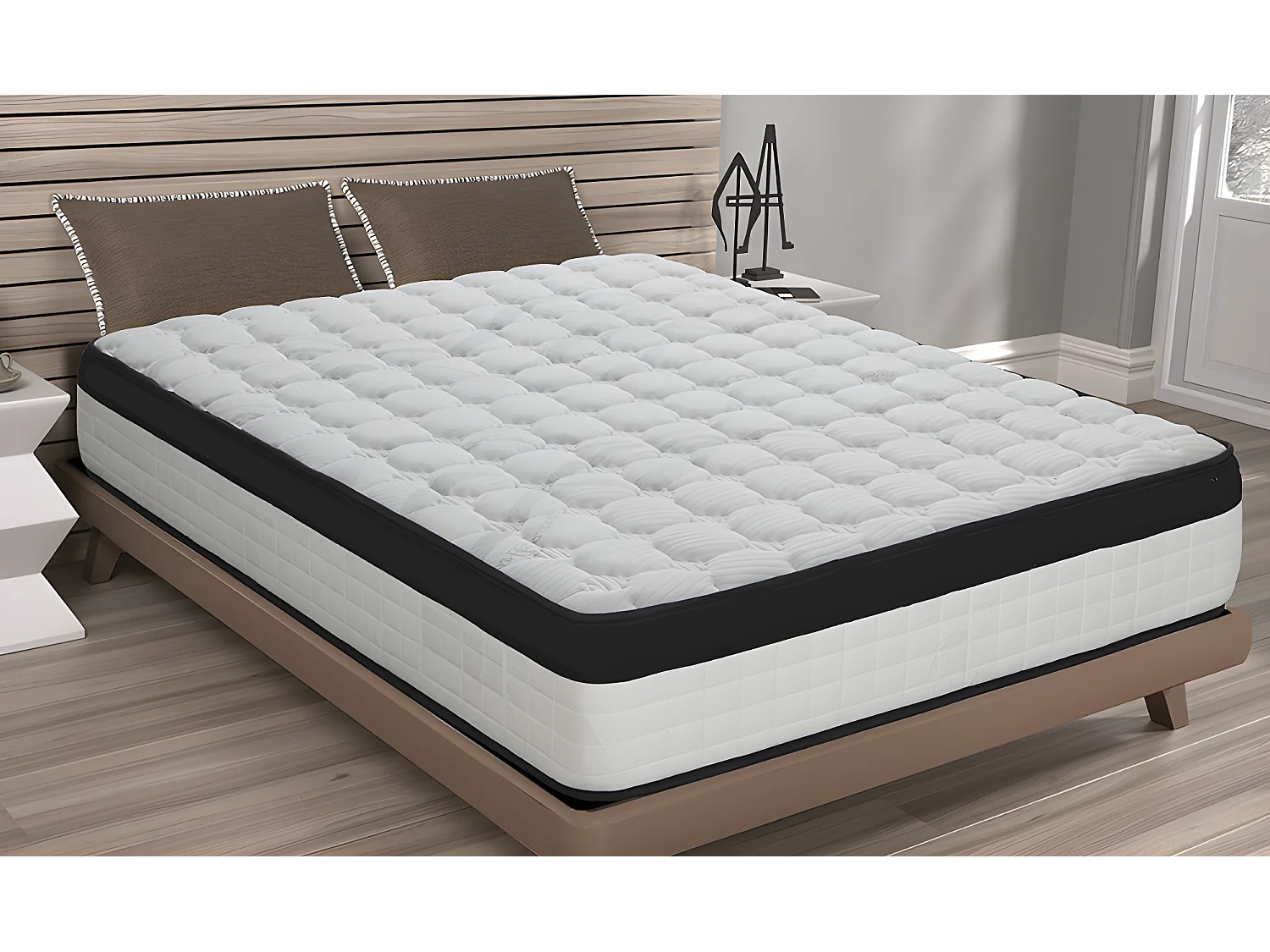 Colchón Viscoelástico Carbono Evolution Soft Confort 120 x 180 Altura 22cm ±2