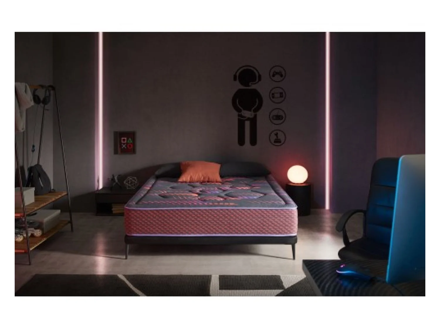 Colchón Visco Luxury GAMER EXCLUSIVE H29 - 200*200