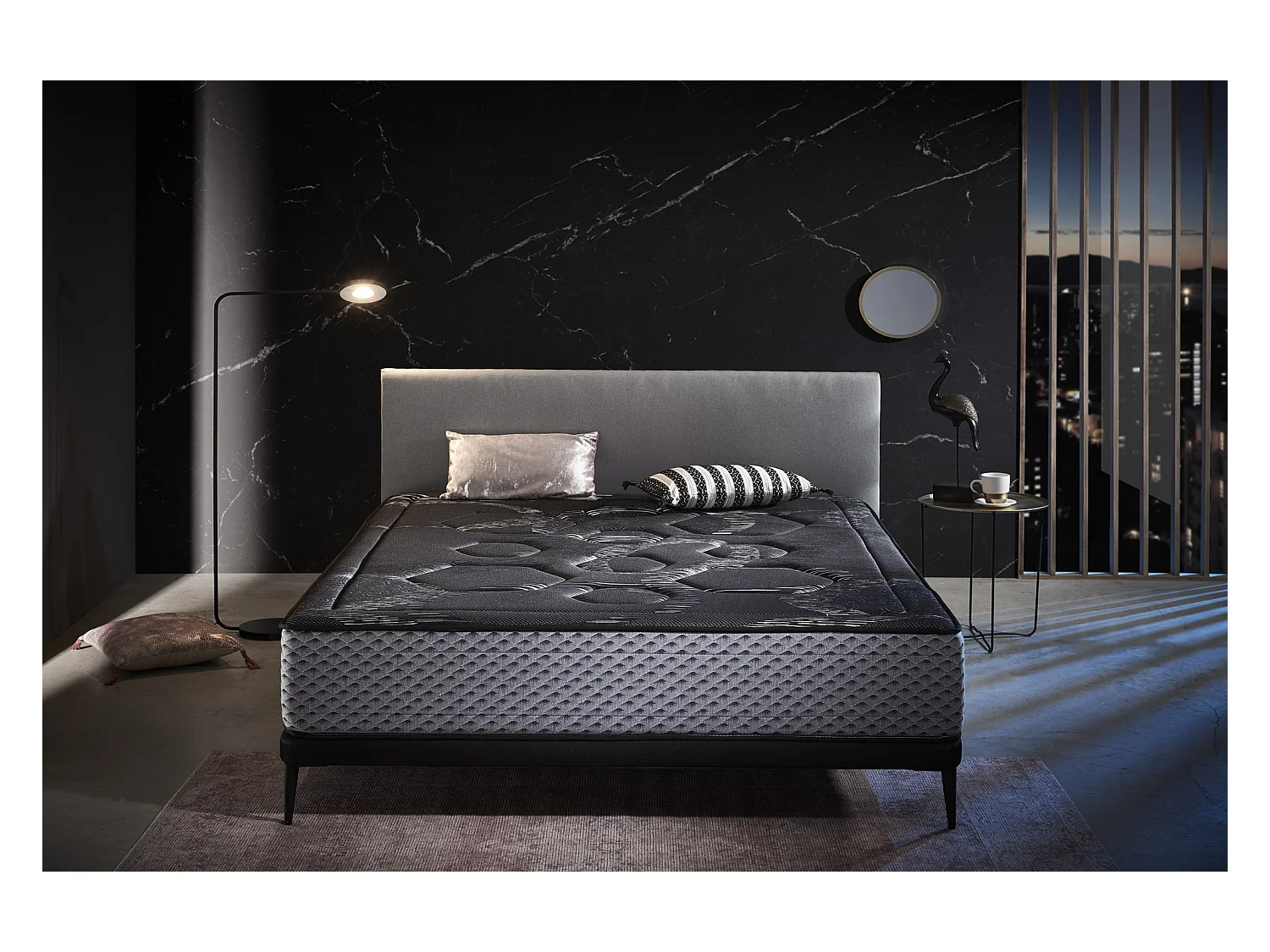 Colchón Muelle Ensacado 150x200 Grafeno Night Confort Altura 30+/-2.