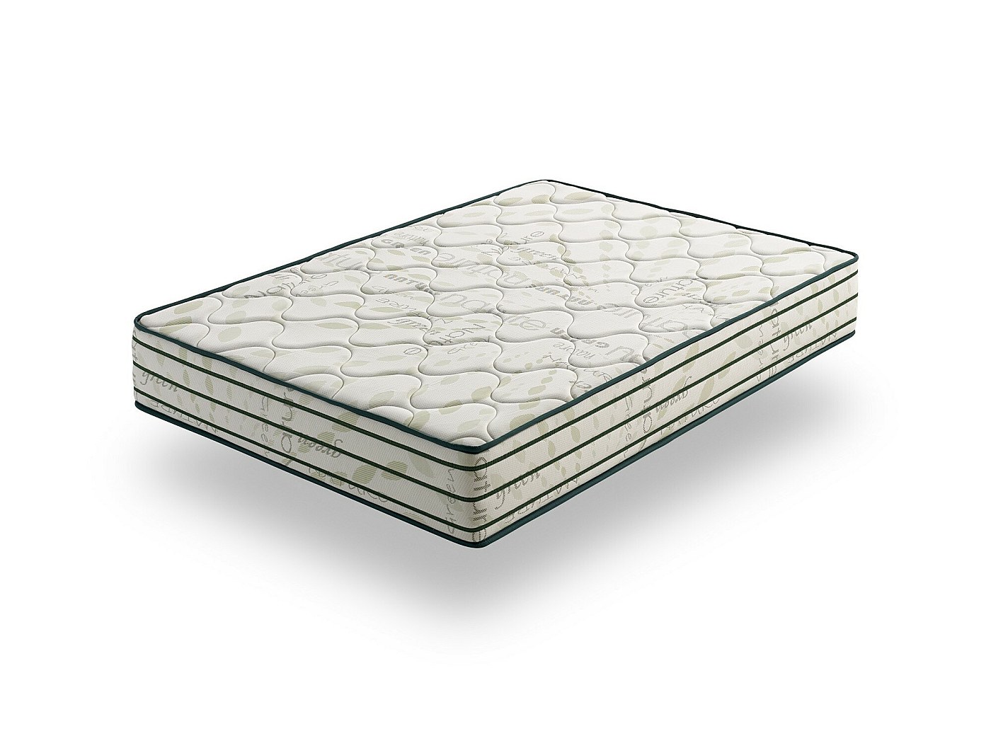 Matelas 140 x 190 cm hybride ressorts ensachés 7 zones et mémoire de