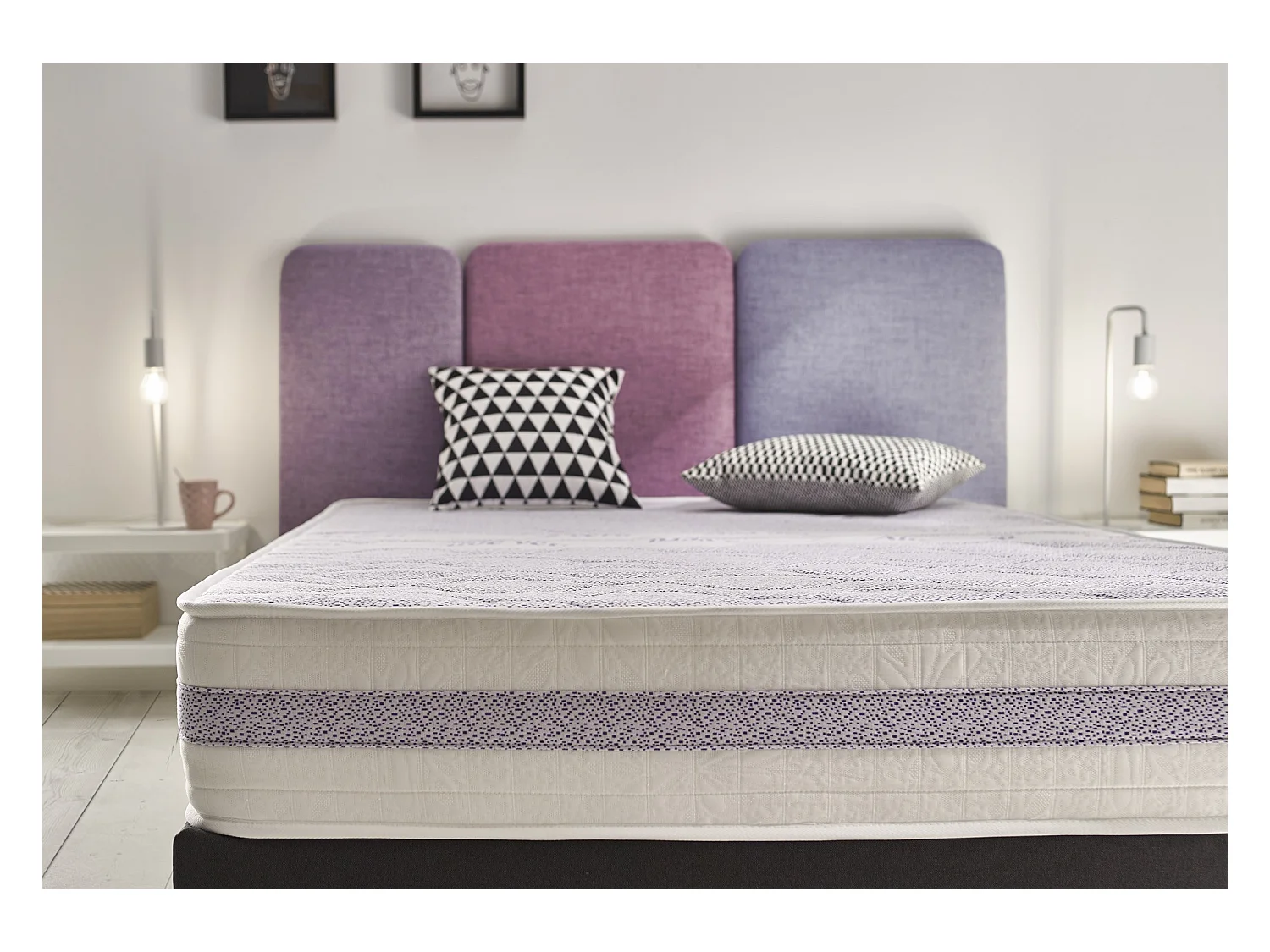 Matelas 90 x 190 Viscoélastique Dream Aloe Vera Hauteur 19 Cm ±2.