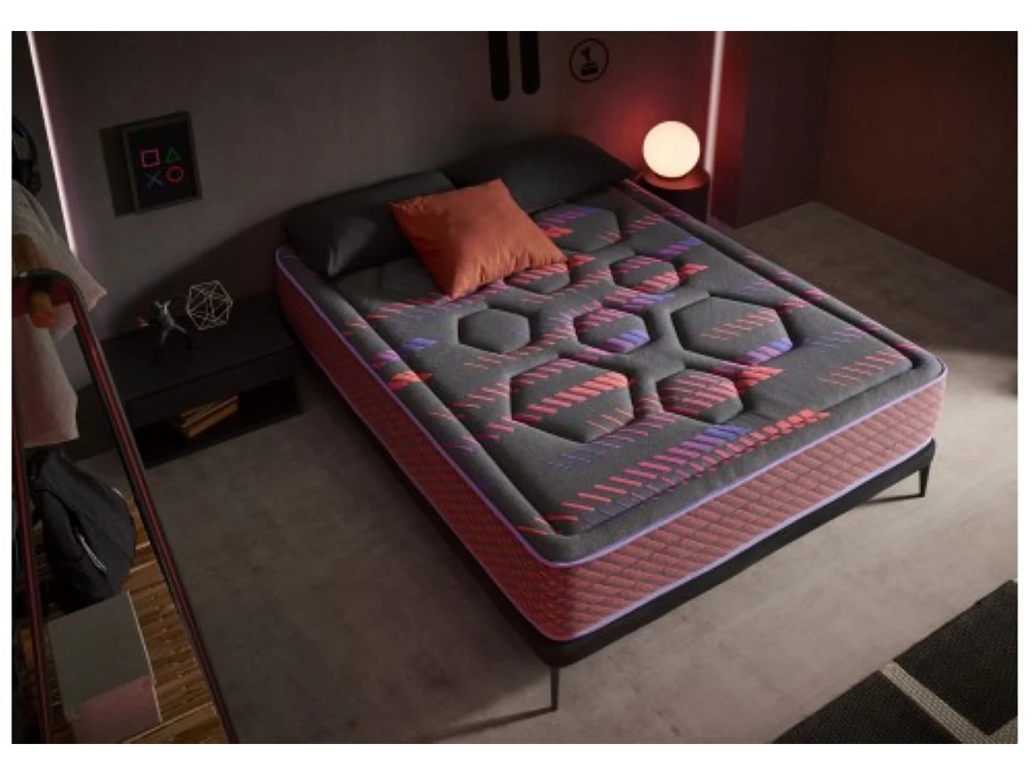 Matelas Visco Luxe GAMER EXCLUSIVE H26 - 90*190