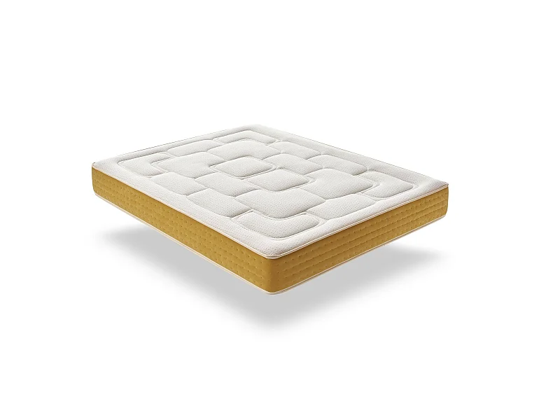 Visco-Matratze 70 x 190 Luxus Elite Gold H30 mittlere Festigkeit – hoch