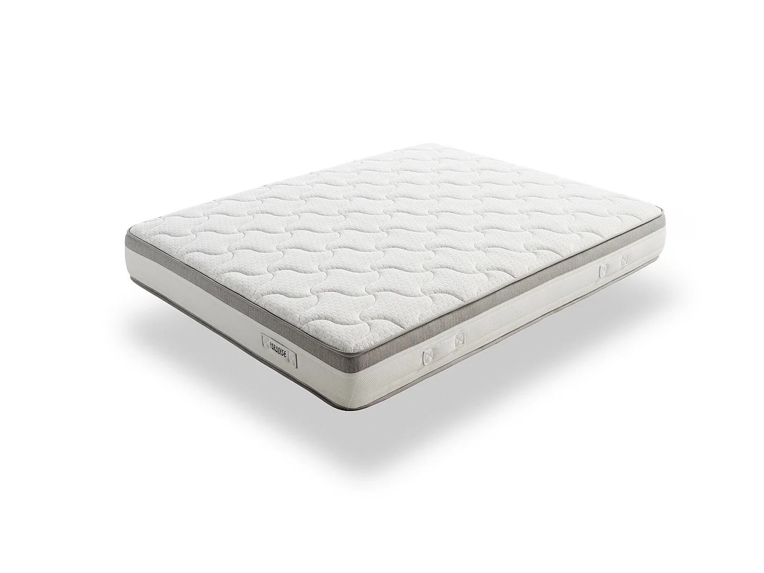 Matelas visco à ressorts ensachés Paradise 100x190 Hauteur 27cm +/-2.