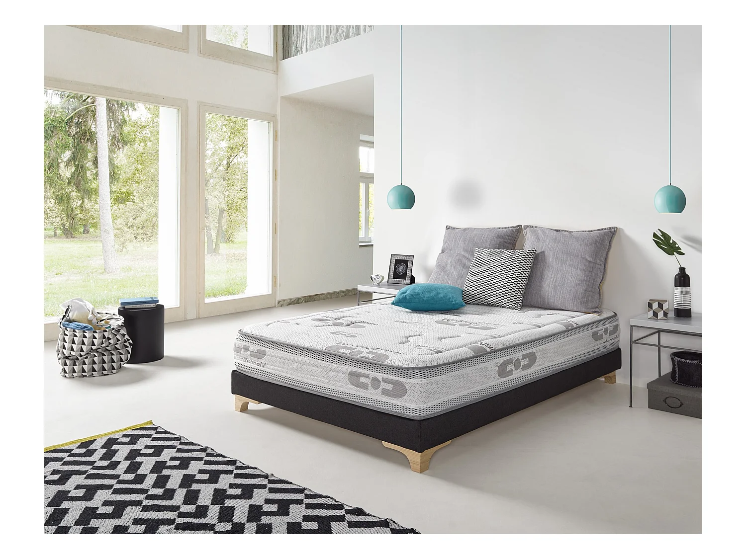 Colchón Viscoelástico Magnetic Evolution 70x190 Altura 27 cm +/-2.