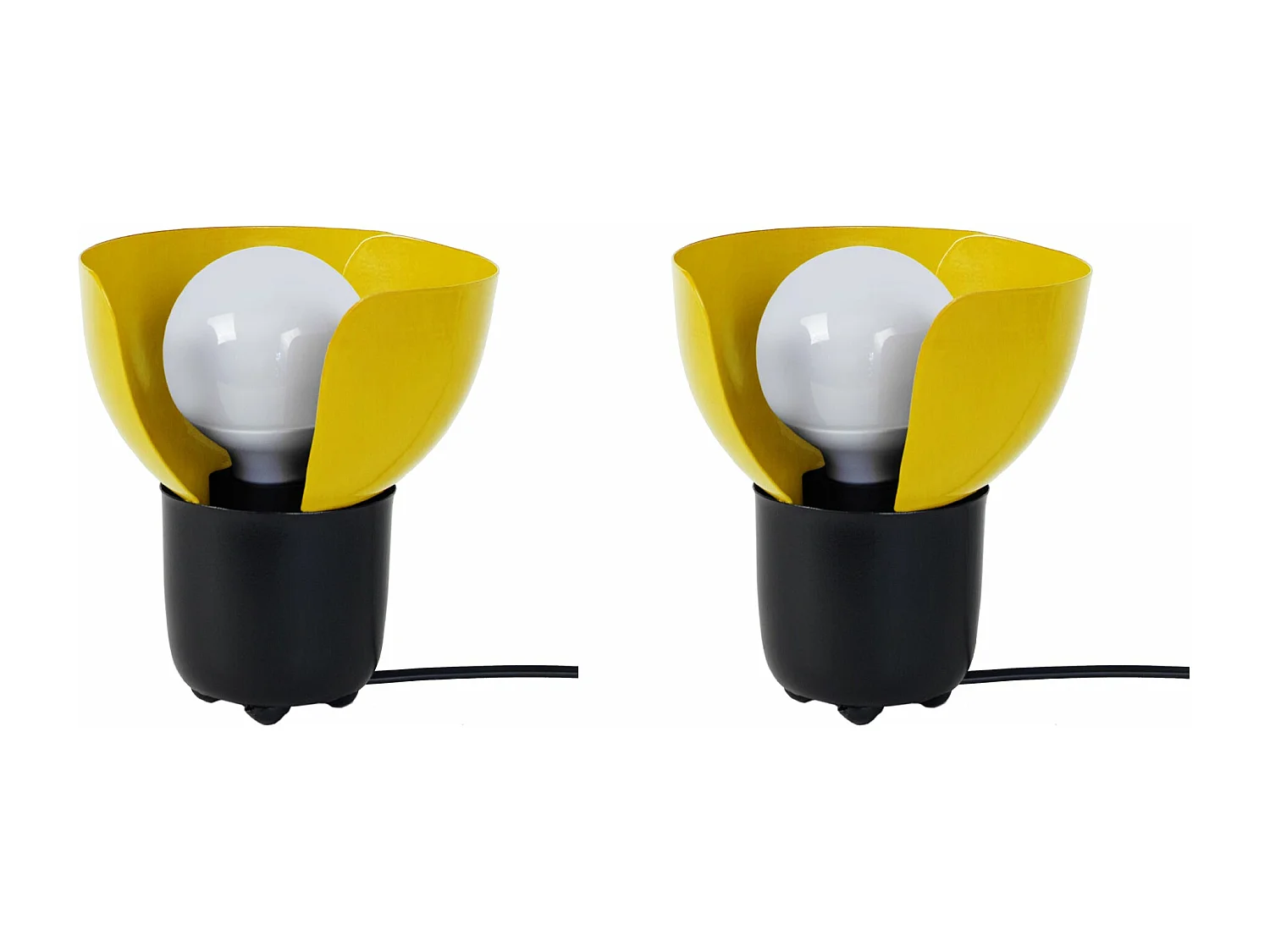 Abajur TOSEL SONIA LT2 tecido coluna cru D16 x  H25  cm