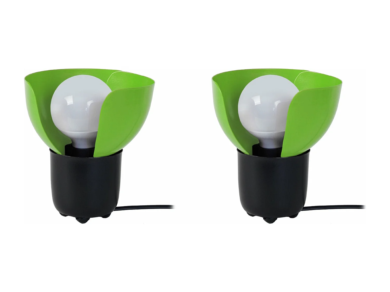 Abajur TOSEL SONIA LT2 tecido coluna cru D16 x  H25  cm