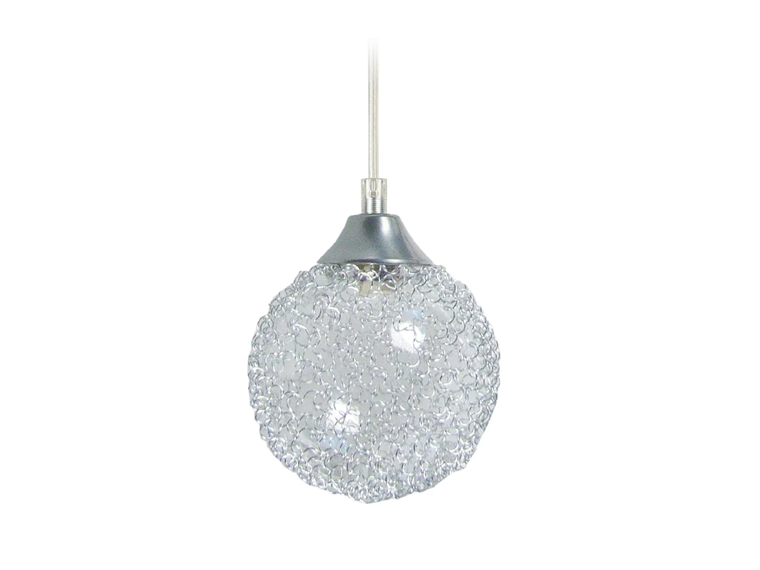 ACTUELLE - Suspension globe métal aluminium