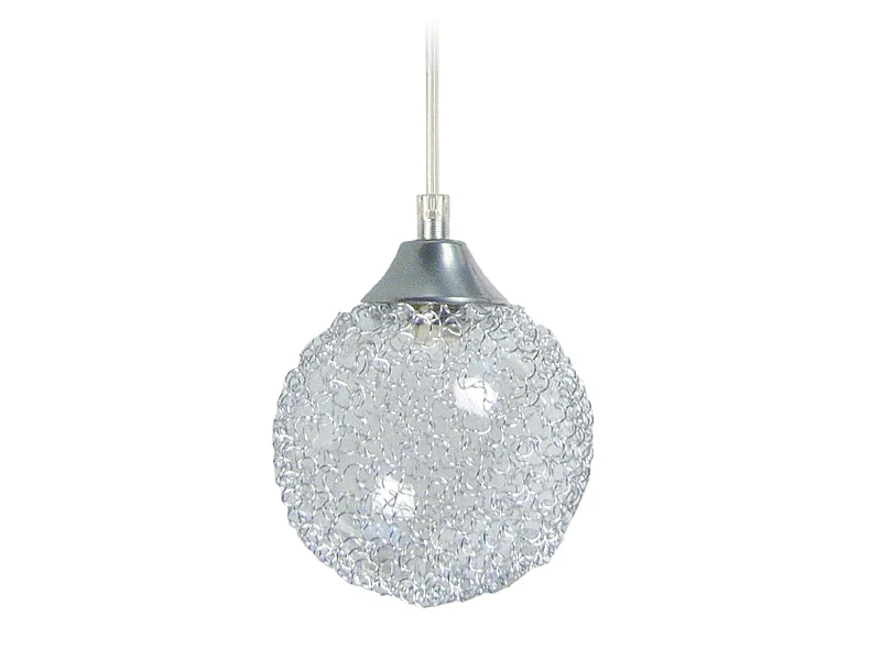 ACTUELLE - Suspension globe métal aluminium
