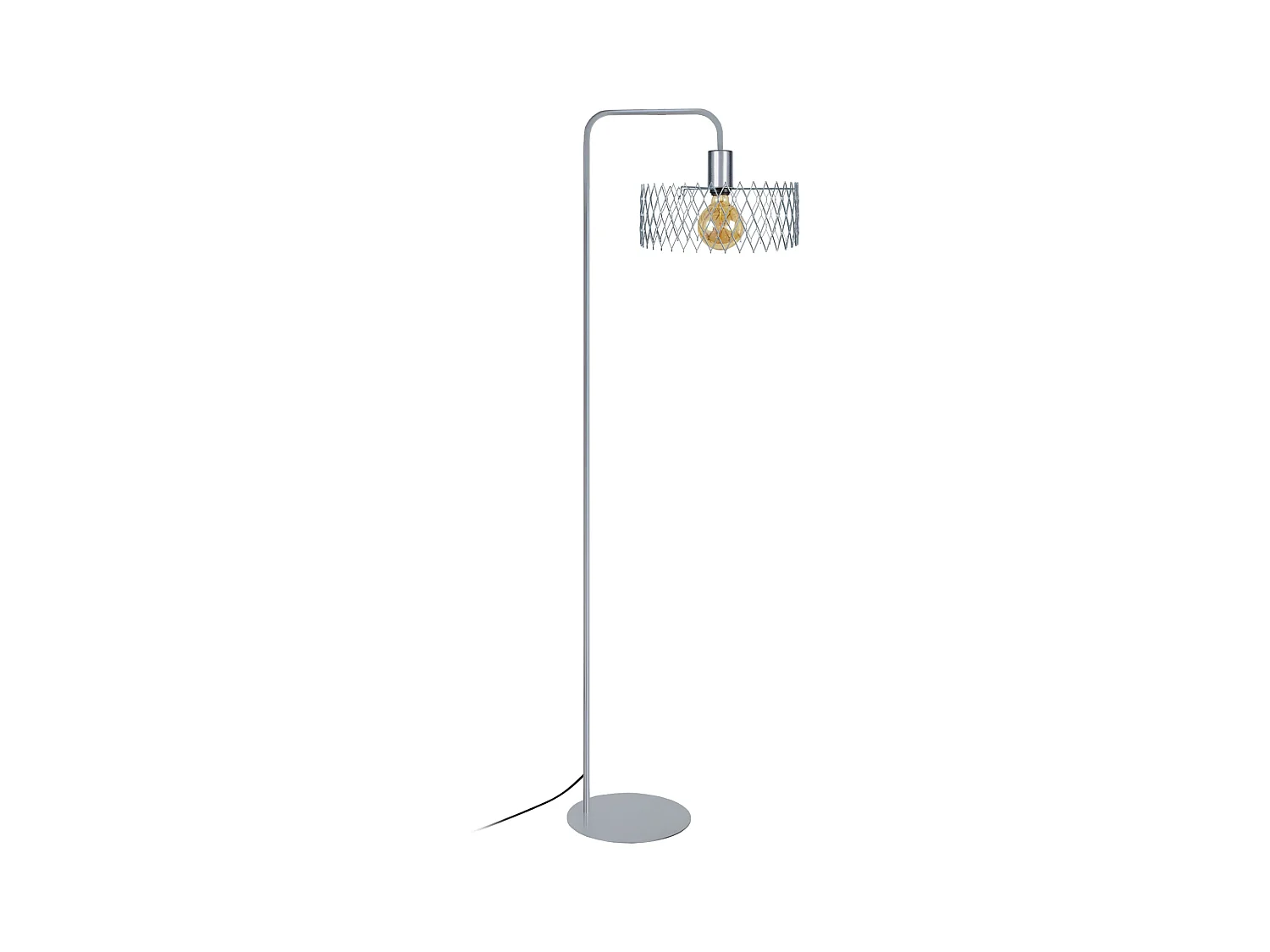 Lampadaire de Bureau TOSEL ,métal,Aluminium,H157xD30x P42cm