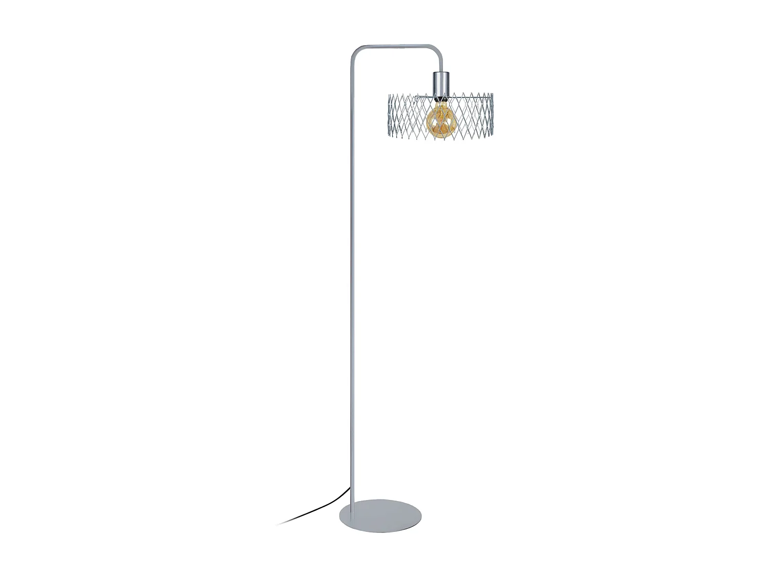 Lampadaire de Bureau TOSEL ,métal,Aluminium,H157xD30x P42cm