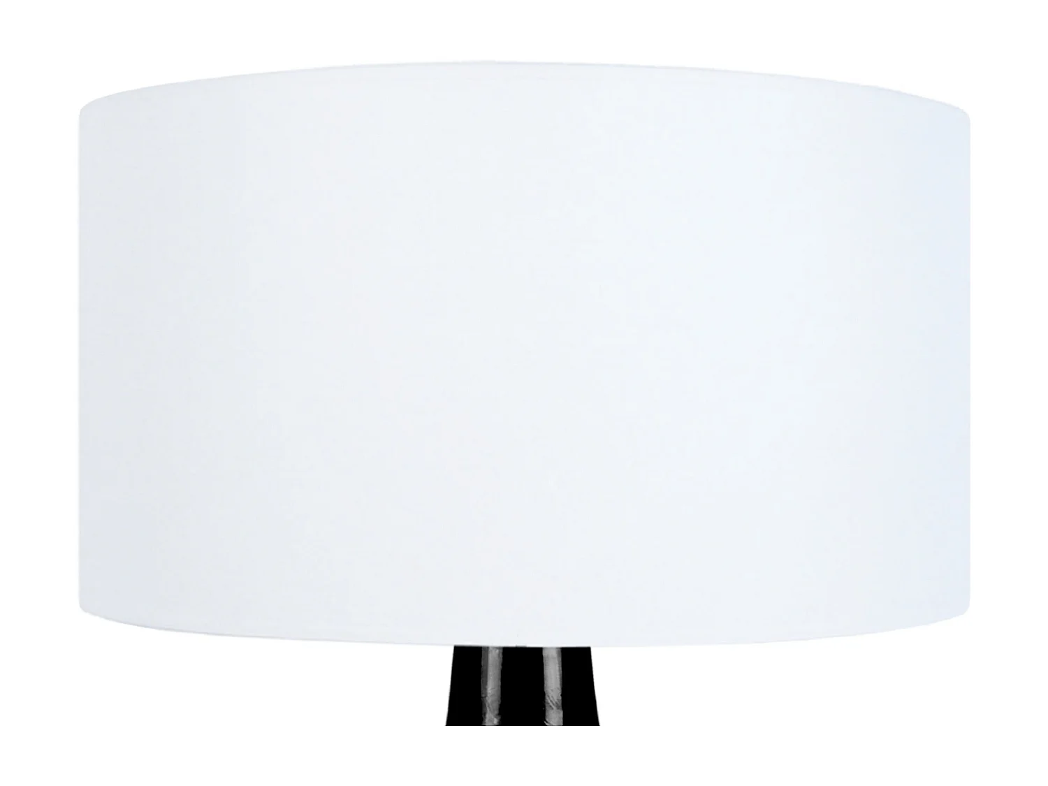 Lampe de Salon TOSEL ,verre,Noir ,H37xD30xP30cm