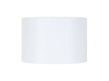 Abat-jour coton  blanc 27, cm.