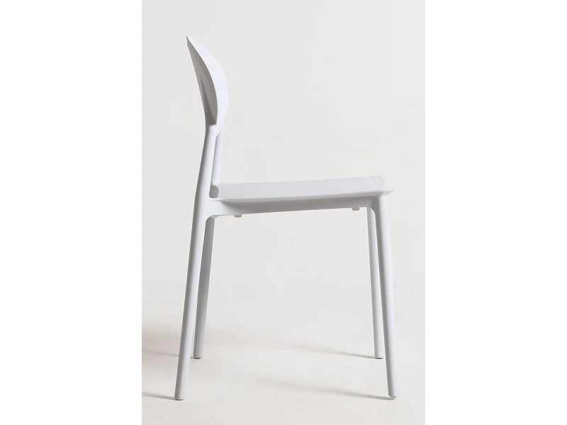 Sillas Comedor - Silla Bután - Blanco