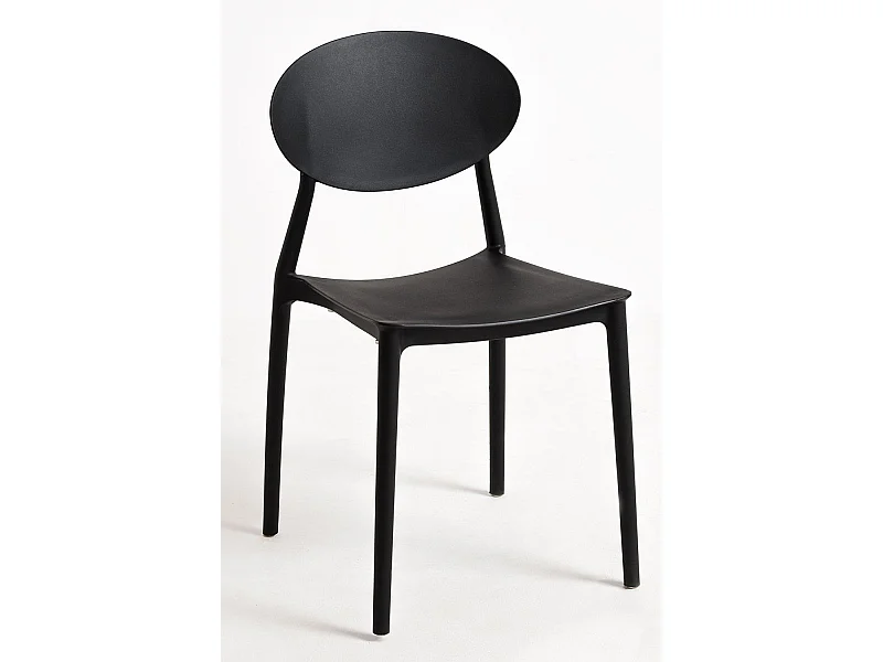 Sillas Comedor - Silla Bután - Negro
