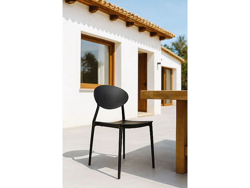 Sillas Comedor - Silla Bután - Negro