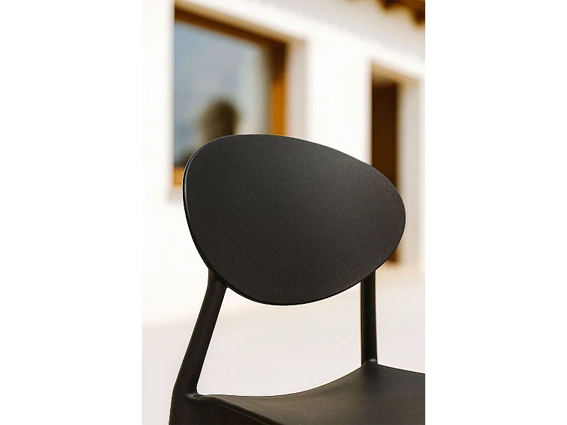 Sillas Comedor - Silla Bután - Negro