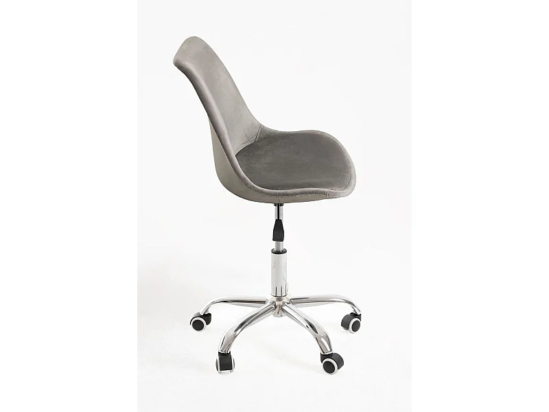 Silla de Escritorio sin brazos Neo Terciopelo - Diseño innovador - Ideal para Estudio y Oficinas