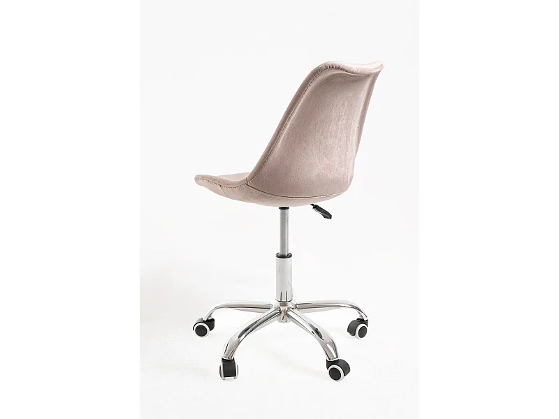 Silla de Escritorio sin brazos Neo Terciopelo - Diseño innovador - Ideal para Estudio y Oficinas