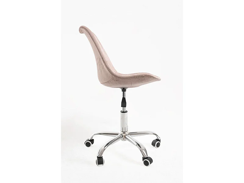 Silla de Escritorio sin brazos Neo Terciopelo - Diseño innovador - Ideal para Estudio y Oficinas