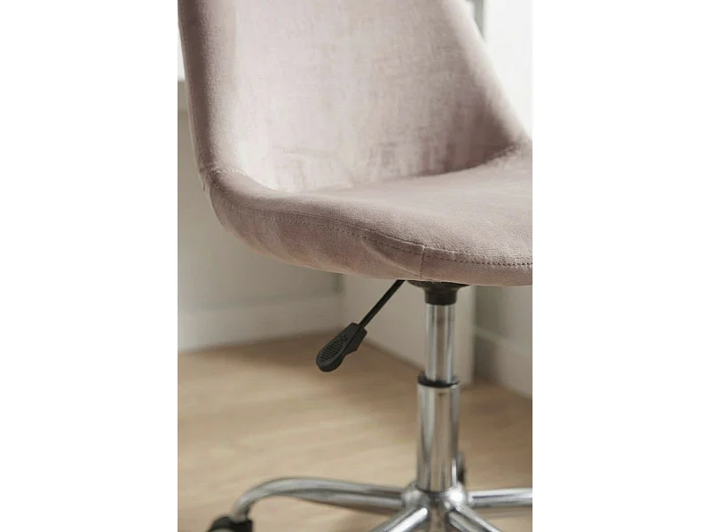 Silla de Escritorio sin brazos Neo Terciopelo - Diseño innovador - Ideal para Estudio y Oficinas