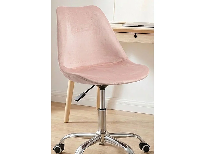 Silla de Escritorio sin brazos Neo Terciopelo - Diseño innovador - Ideal para Estudio y Oficinas