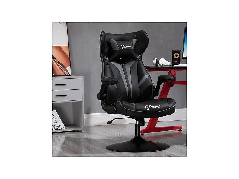 Fauteuil de gaming bicolore SPEED Noir & Gris
