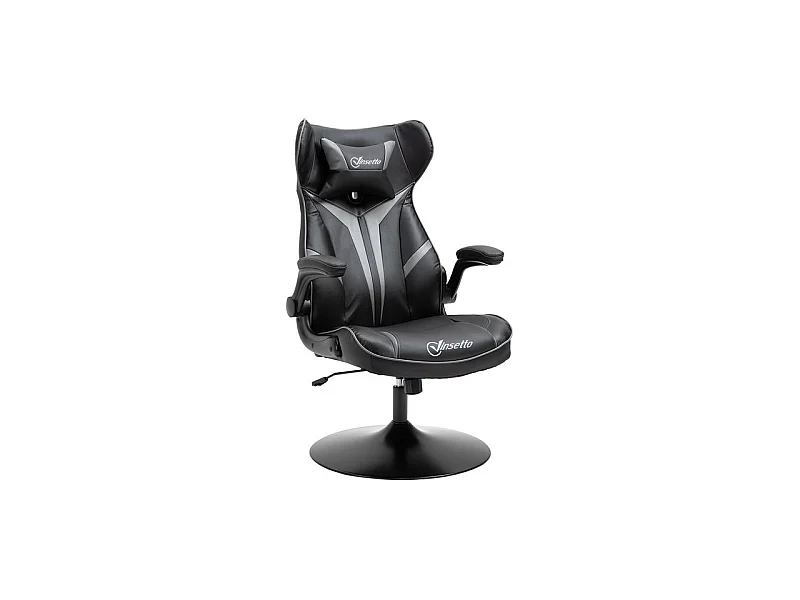 Fauteuil de gaming bicolore SPEED Noir & Gris