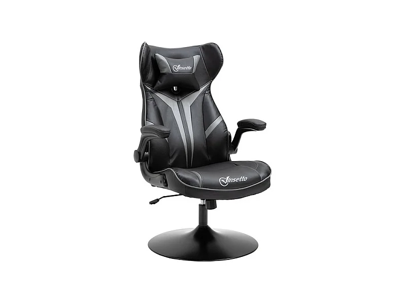 Fauteuil de gaming bicolore SPEED Noir & Gris