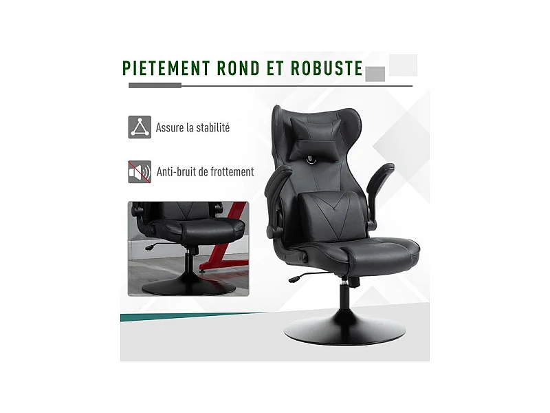 Fauteuil de gaming THRONE Noir