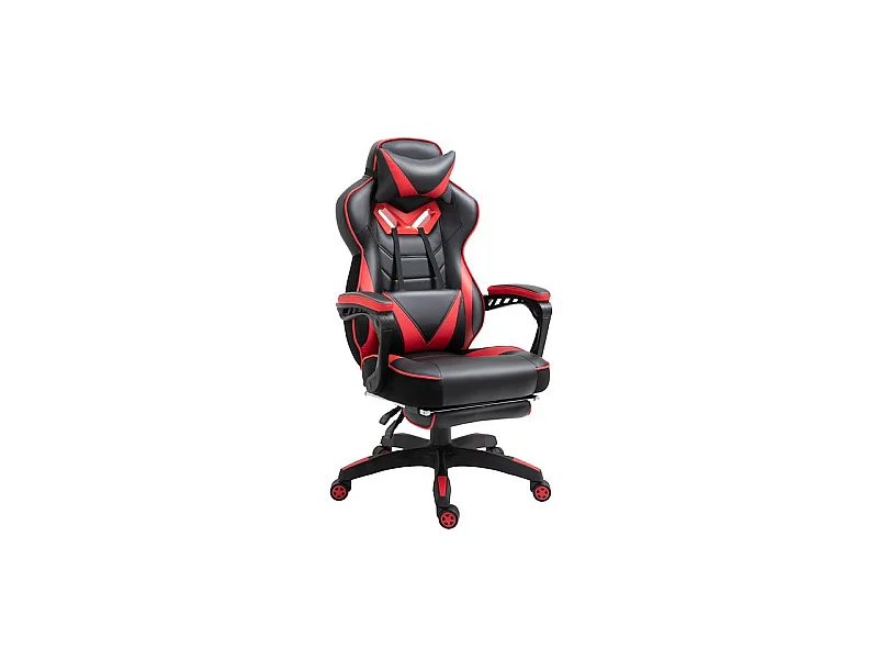 Fauteuil de bureau Gaming RACE rouge et noir