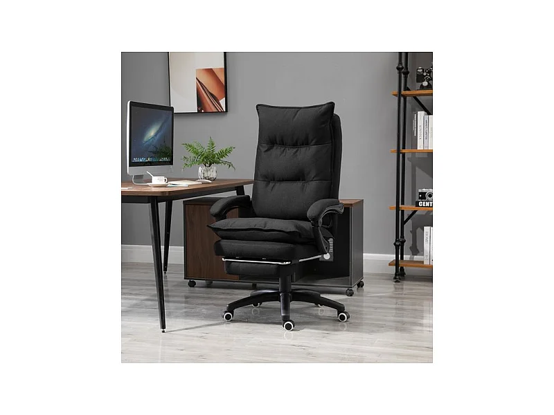 Fauteuil de bureau massant PRONTO Noir