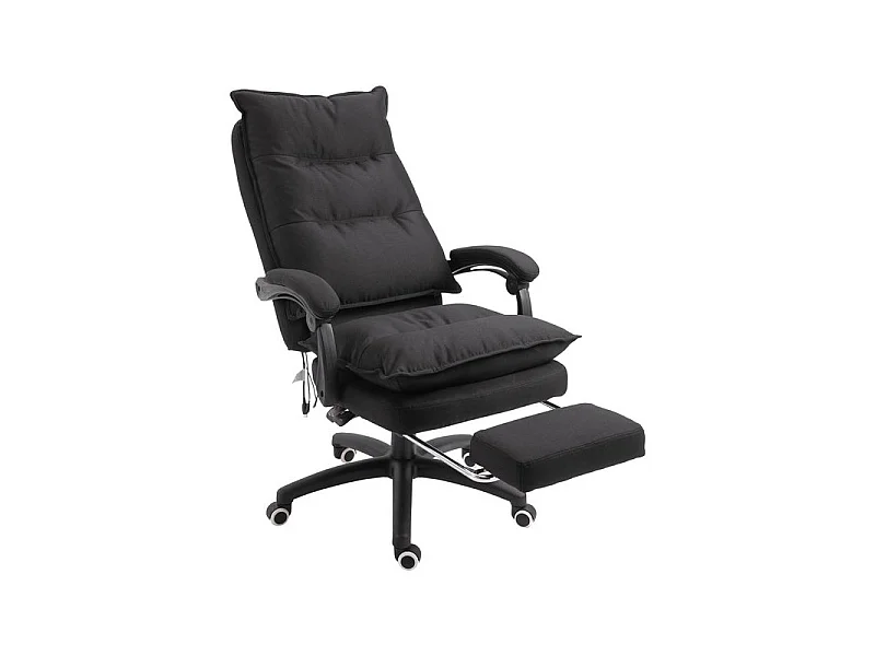 Fauteuil de bureau massant PRONTO Noir