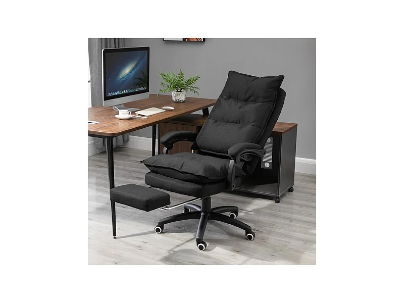 Fauteuil de bureau massant PRONTO Noir