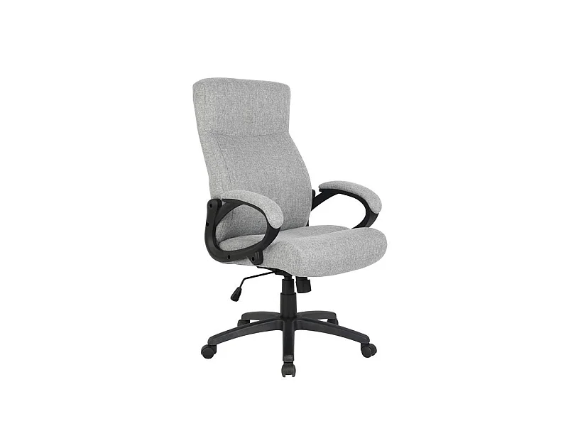 Chaise de bureau Paras Tissu Grise